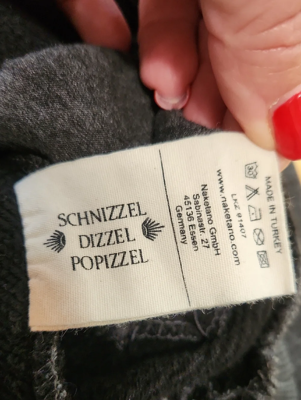 Naketano Hoodie Double Hood Funnel Neck S - Picture 15 of 16